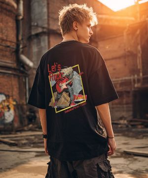 OHPxGOODD4 b렛츠락 세미오버 반팔티