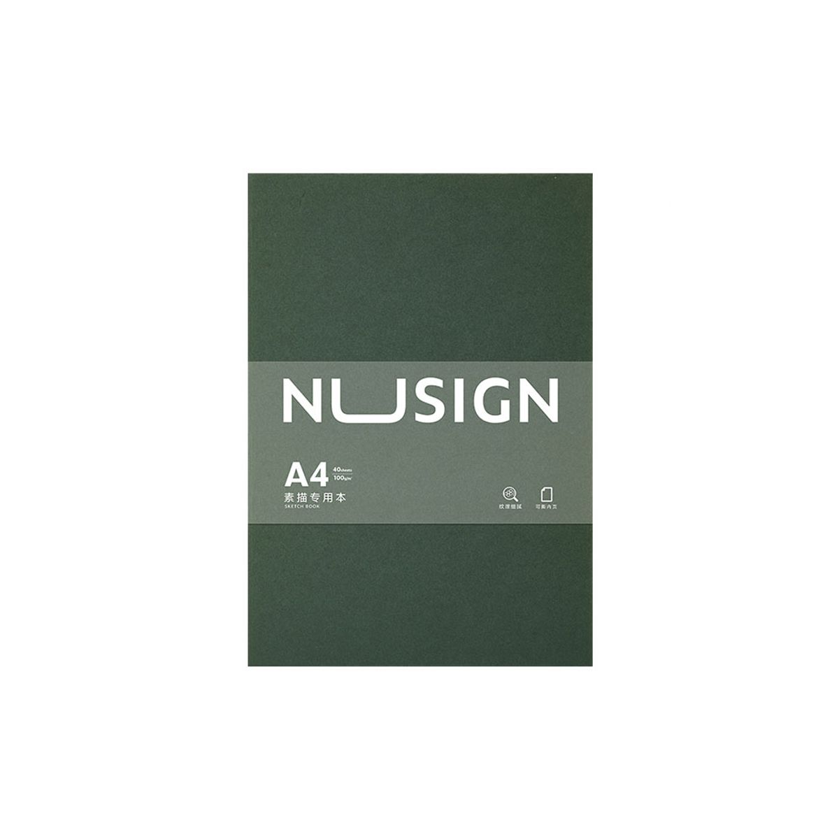 누사인(NUSIGN) 누사인 양장 하드커버 드로잉북 A4 40매 100g
