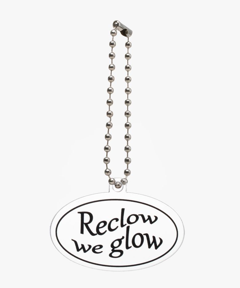 RC OVAL LOGO 아크릴 키링 CLEAR