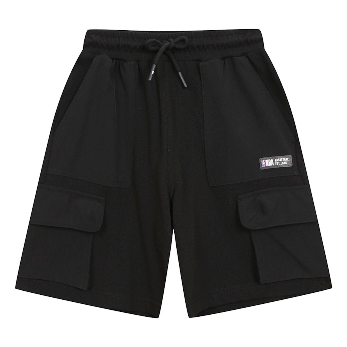 엔비에이 키즈(NBA KIDS) NBA 우븐 믹스 팬츠(K252TP061P) 블랙