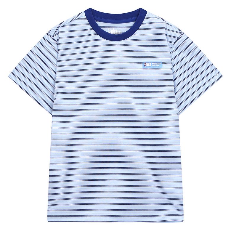 NBA 스트라이프티셔츠(K252TS064P) 블루