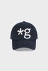 스탠다드 로고 캡 (잉크네이비)