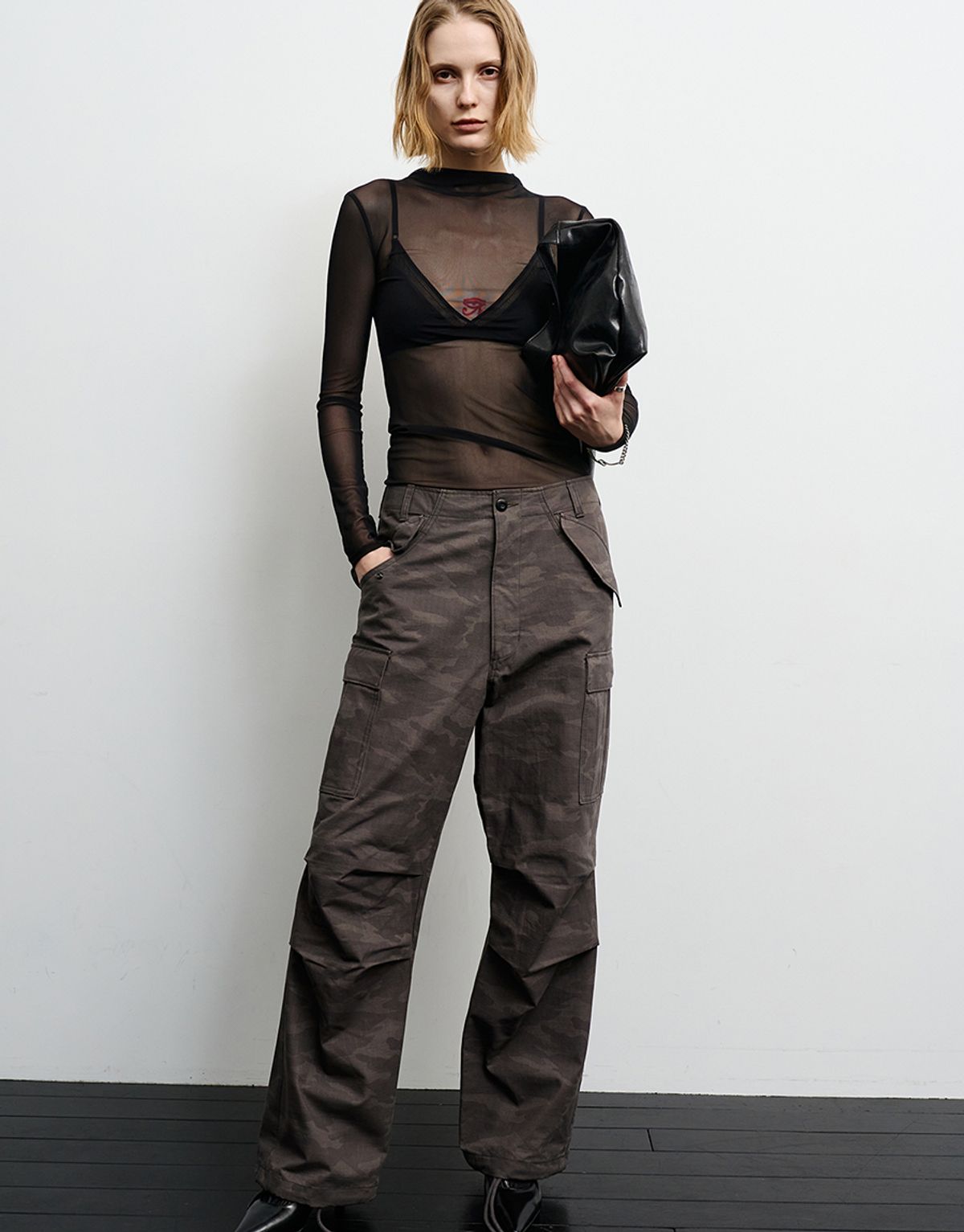 리게(RIGHE) MILITARY RIP-STOP CARGO PANTS