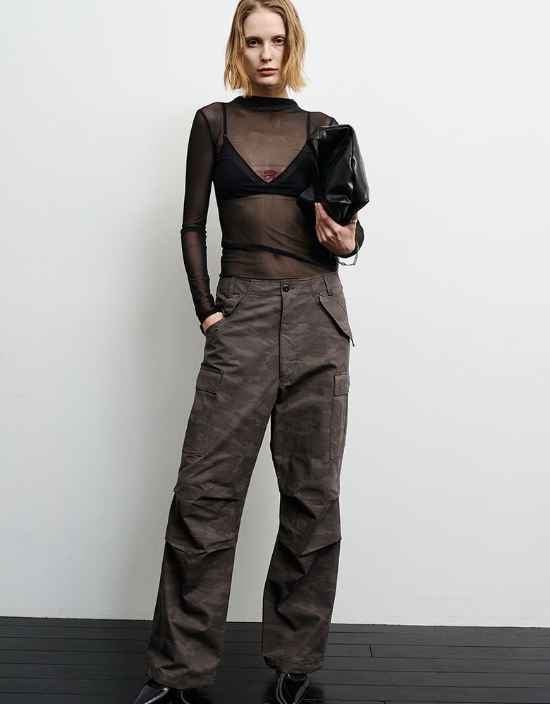 MILITARY RIP-STOP CARGO PANTS