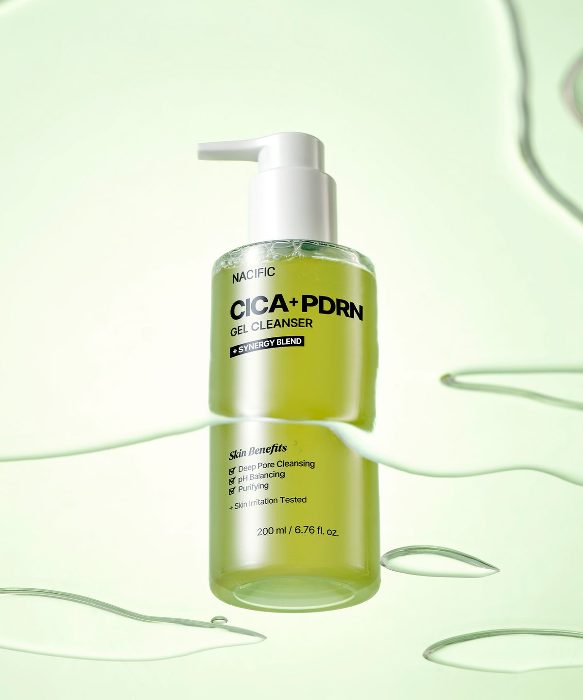 네시픽(NACIFIC) 새싹 시카 PDRN 젤 클렌저 200ml