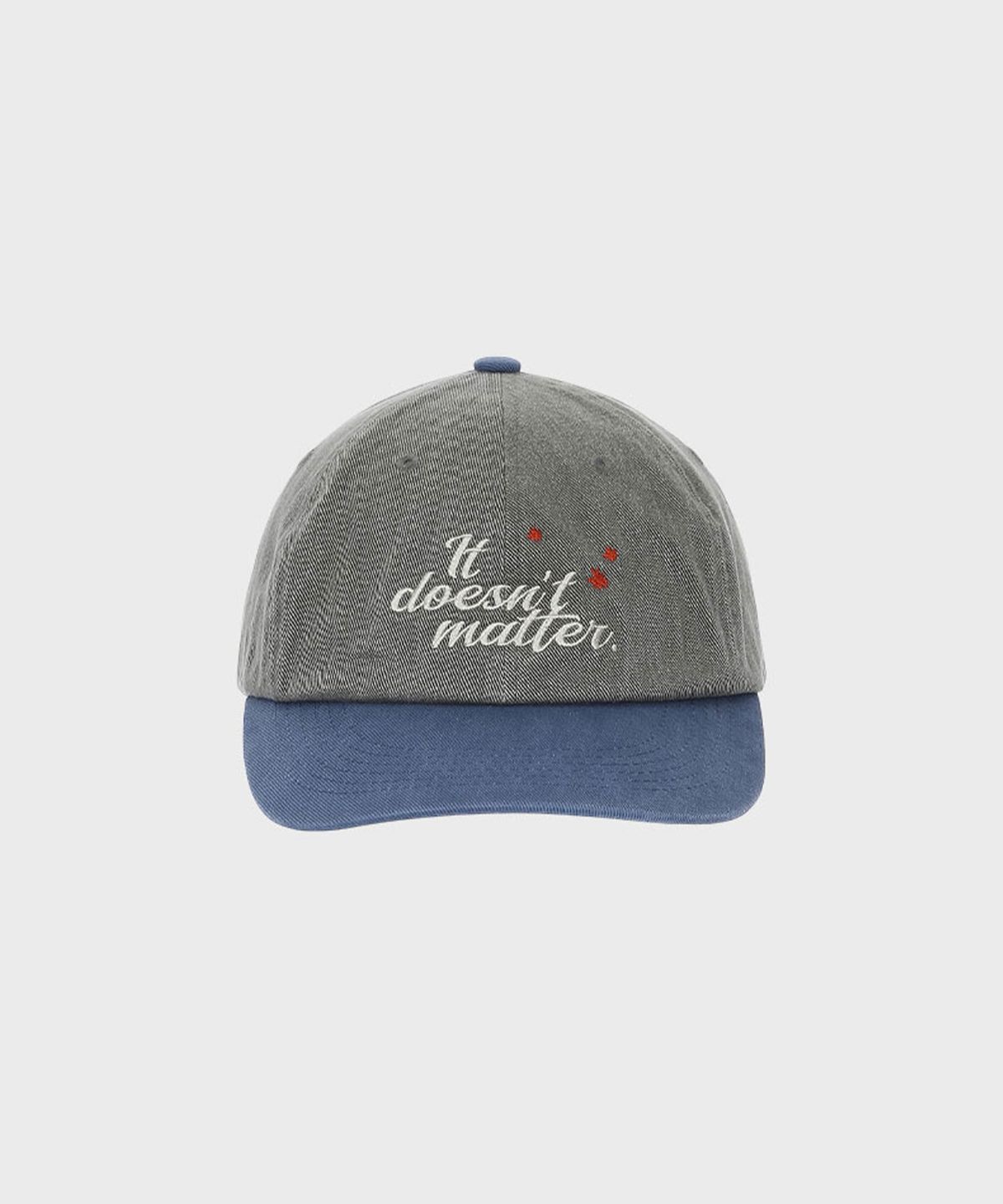 잇더즌매터(IT DOESN'T MATTER) Luney washed cap (Khaki)