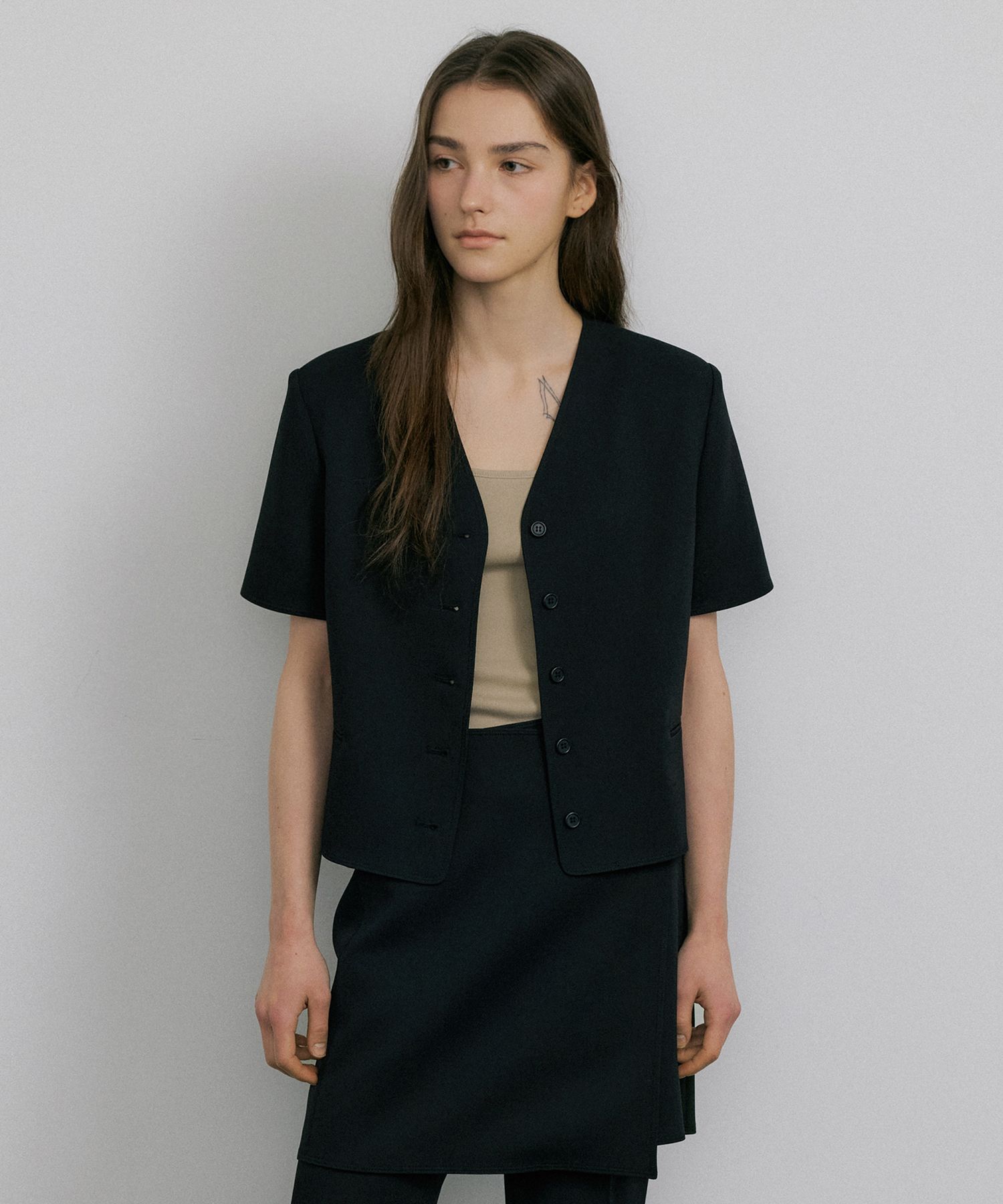 ジャケット・アウター MAISONSPECIAL/Shoulder Zip Nylon Blouson MAISON SPECIAL Other Shoulder Zip Nylon Blouson MA-1 FREE