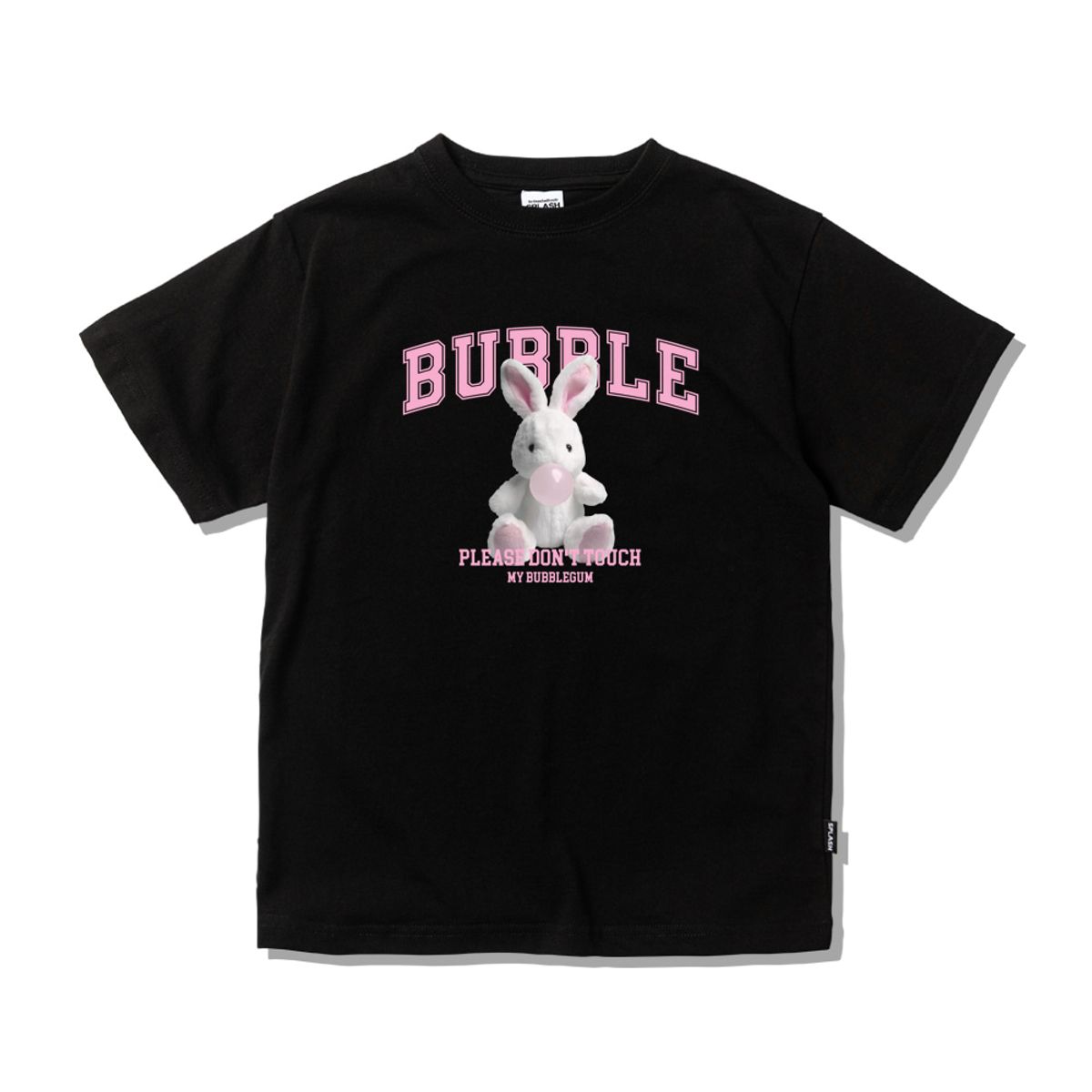 스플래시코드 키즈(SPLASHCODE KIDS) 키즈 반팔 티셔츠 블랙 - 버블껌(Bubble Gum)