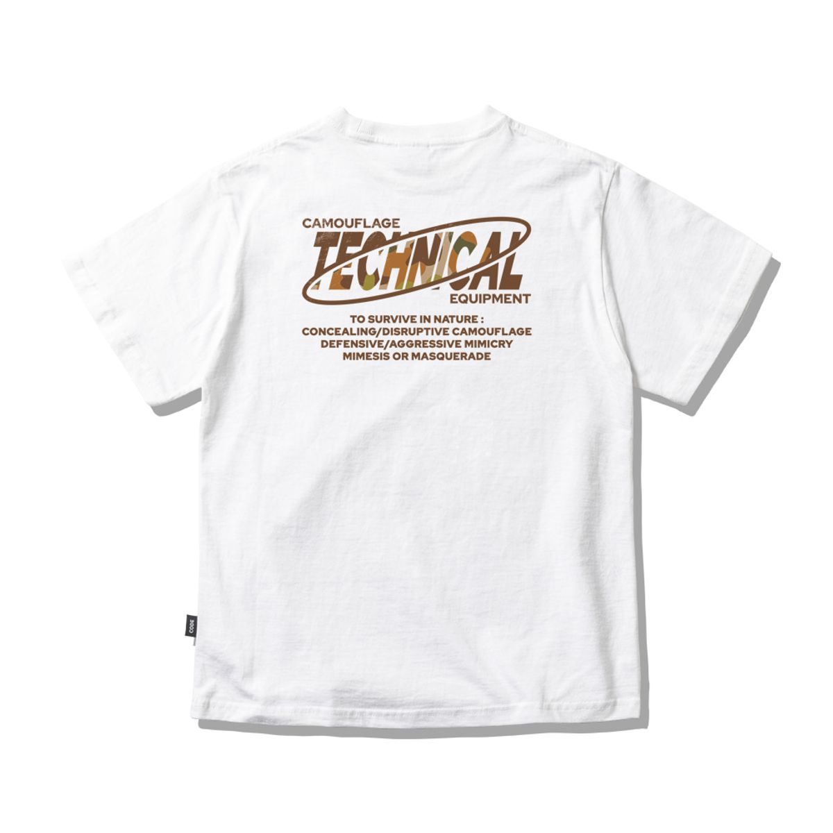 스플래시코드 키즈(SPLASHCODE KIDS) 키즈 반팔 티셔츠 화이트 - 덕 헌터 카모(Duck Hunter Camo)