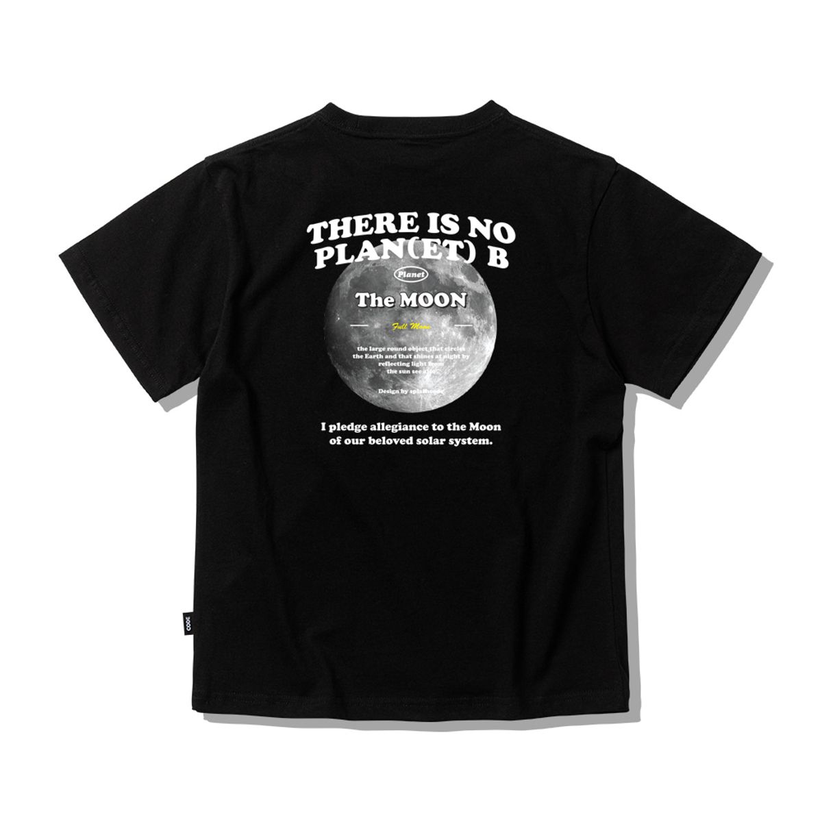 스플래시코드 키즈(SPLASHCODE KIDS) 키즈 반팔 티셔츠 블랙 - 플래닛 문(Planet Moon)