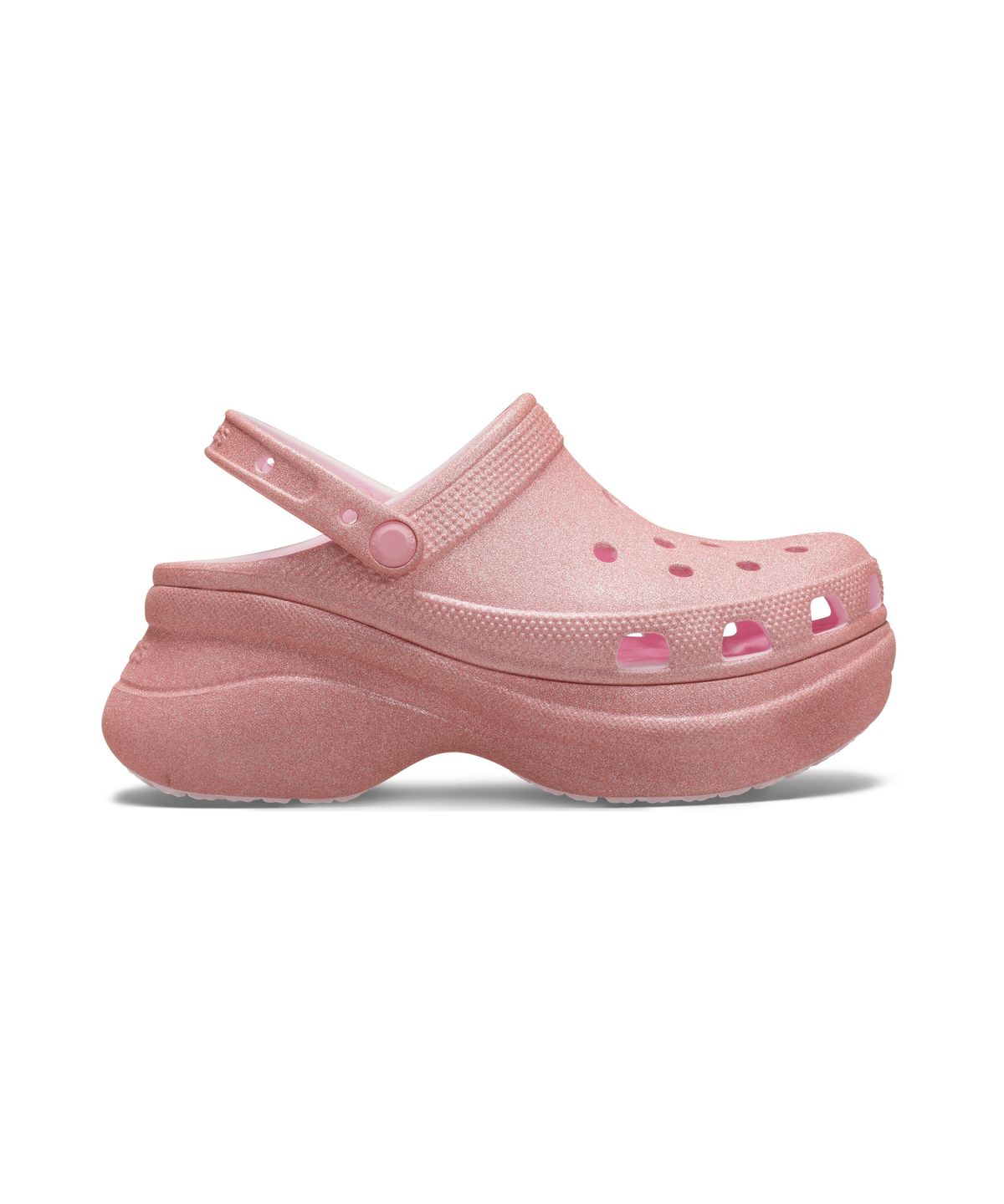 크록스(CROCS) 베이 글리터 클로그 - 핑크 밀크 / 207261-6ZW