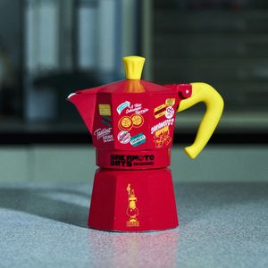 비알레띠 모카 익스프레스 사카모토 데이즈 레드 3컵