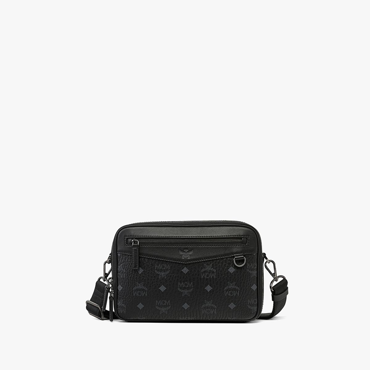 엠씨엠(MCM) 다이아몬드 비세토스 카메라 백 MMRFAAK02BK