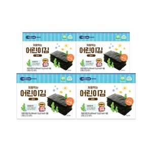 처음먹는 어린이김 순수 4BOX (40봉)