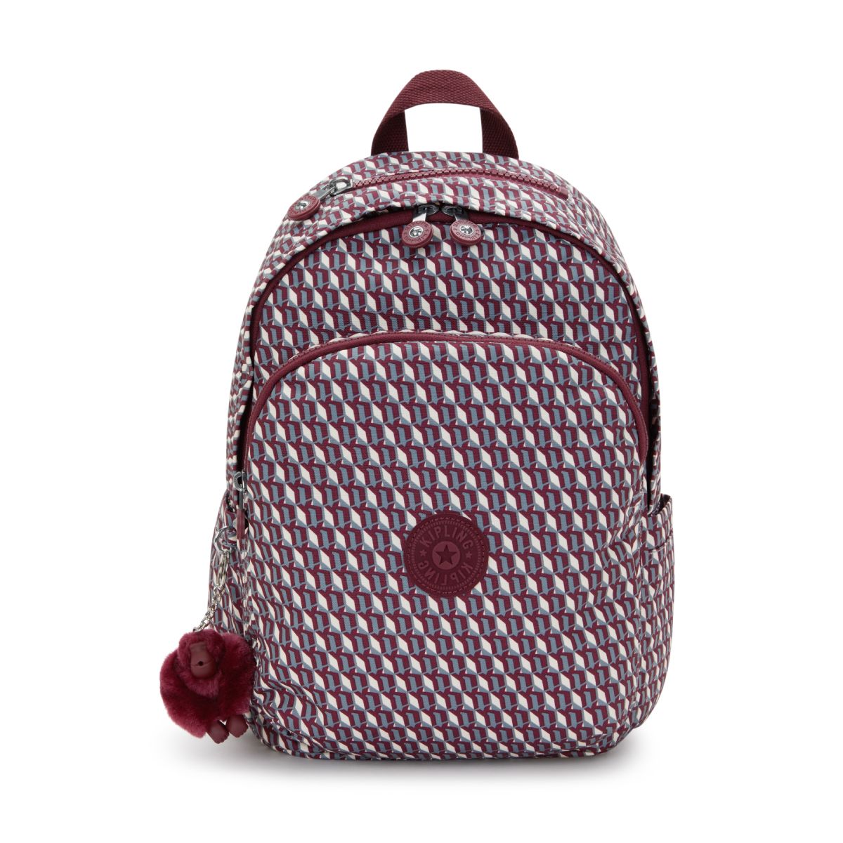 키플링(KIPLING) 백팩 델리아 3DK WINE