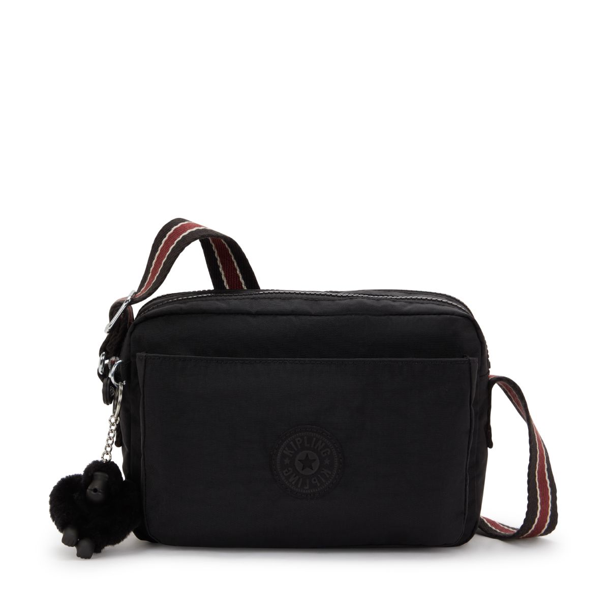 키플링(KIPLING) 크로스백 아바누M NOIR K WEB WINE