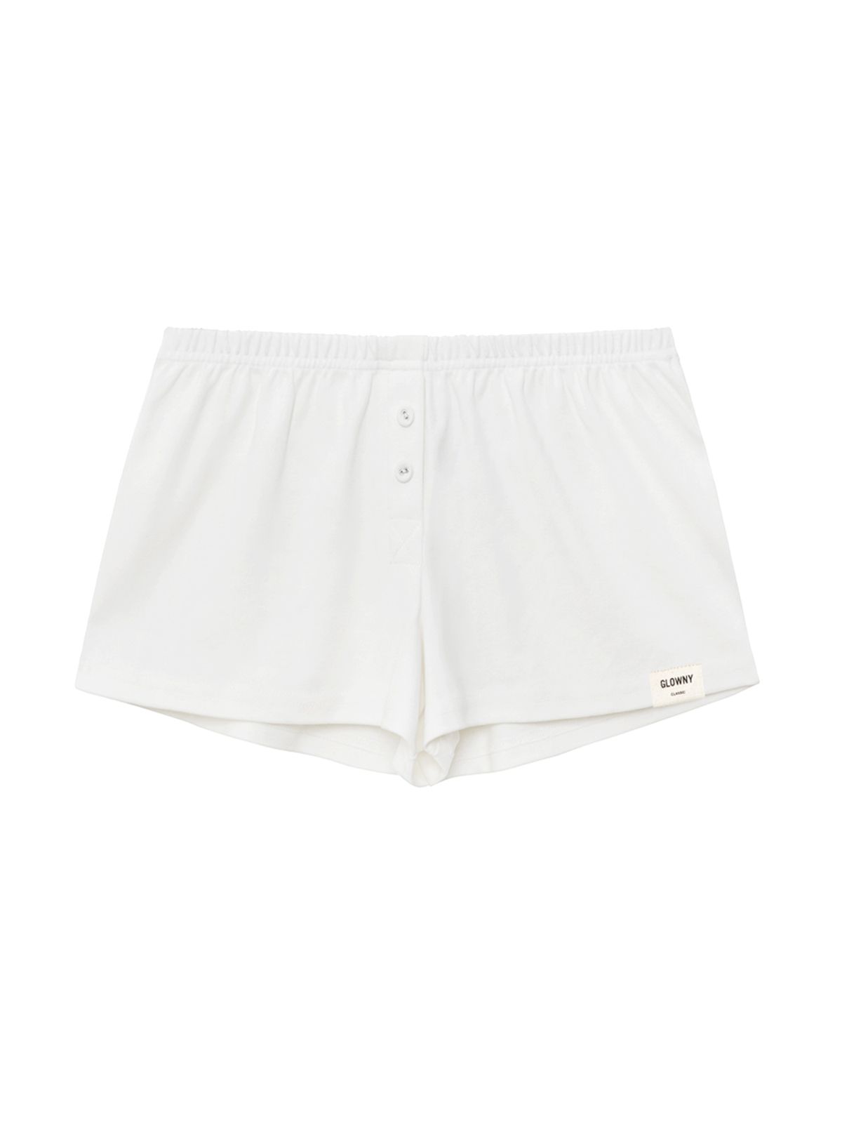 글로니(GLOWNY) BUTTON FLY MINI SHORTS_3 Colors