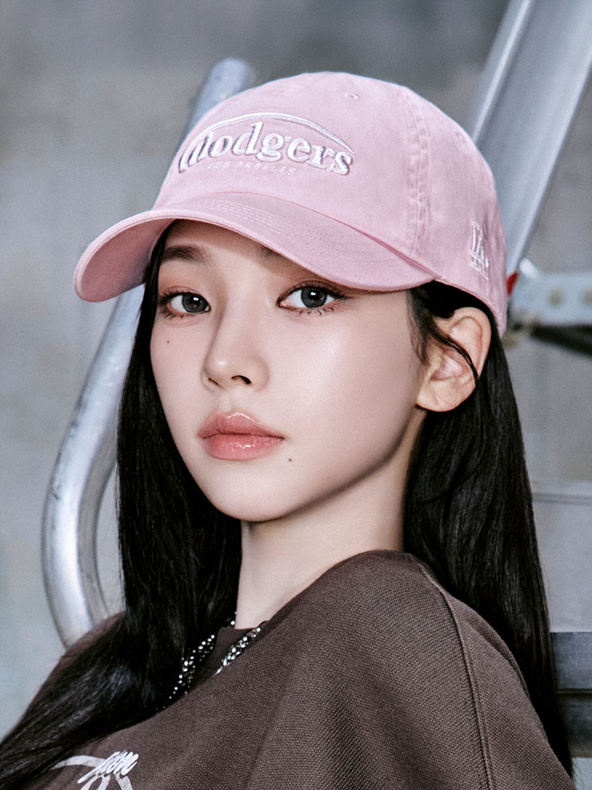 엠엘비(MLB) 젤리 언스트럭쳐 볼캡 LA (L.Magenta)
