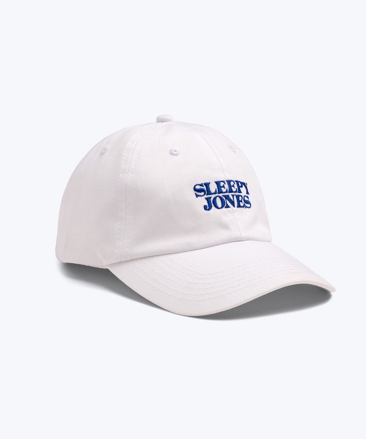 슬리피 존스(SLEEPY JONES) (U) 로고 베이스볼 캡 화이트 LOGO BASEBALL CAP WHITE