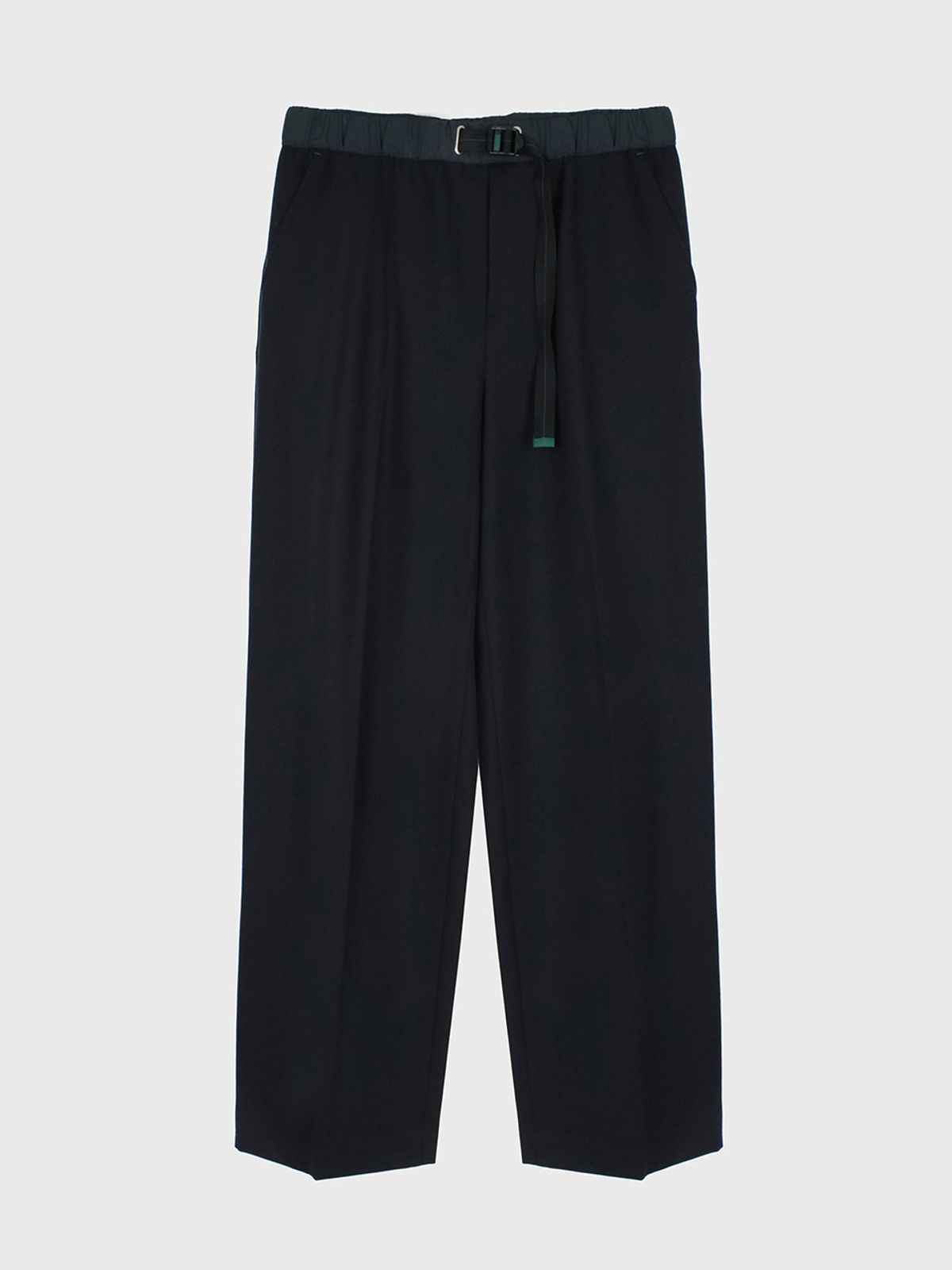 하우스공칠이씨(HAUS072C) BELT DETAIL PANTS NAVY