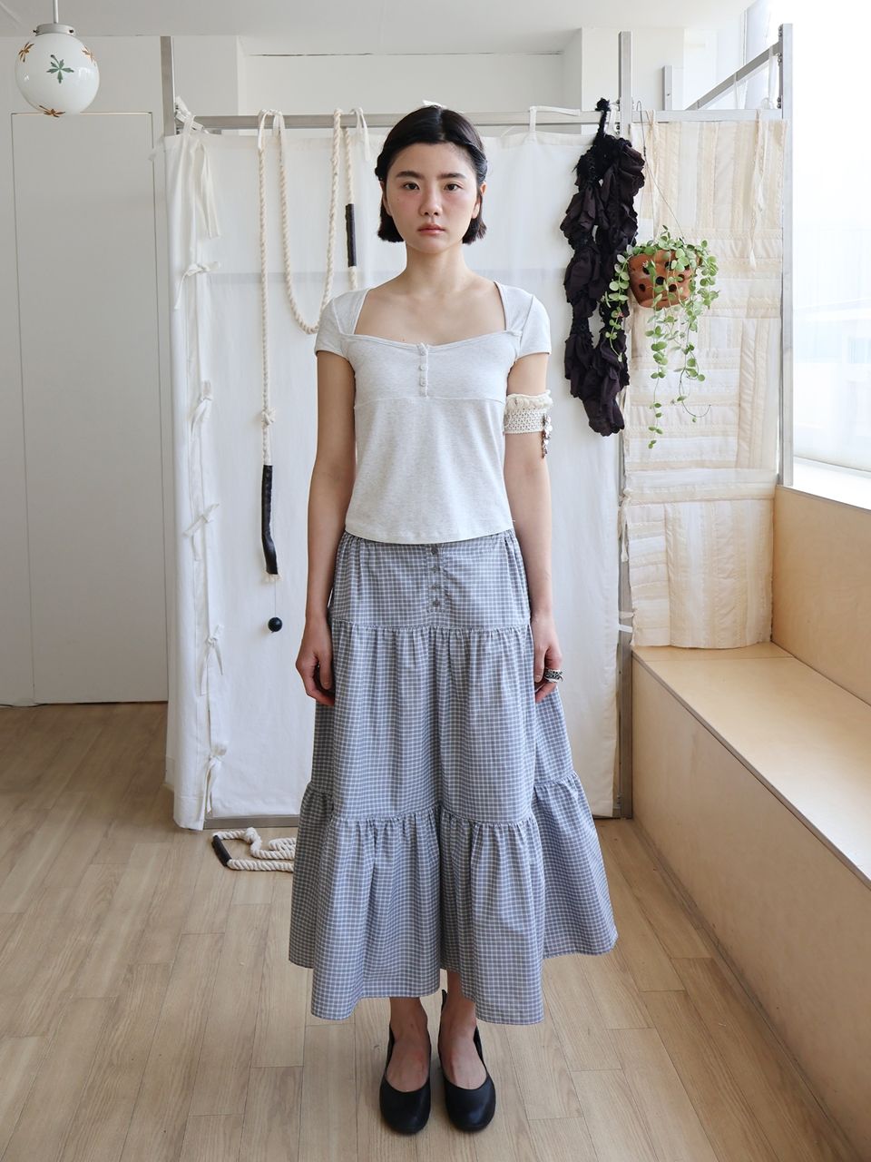 【Anyone more】Irene flare long skirt Don't miss out on last night's launch! The Irene Skirt About