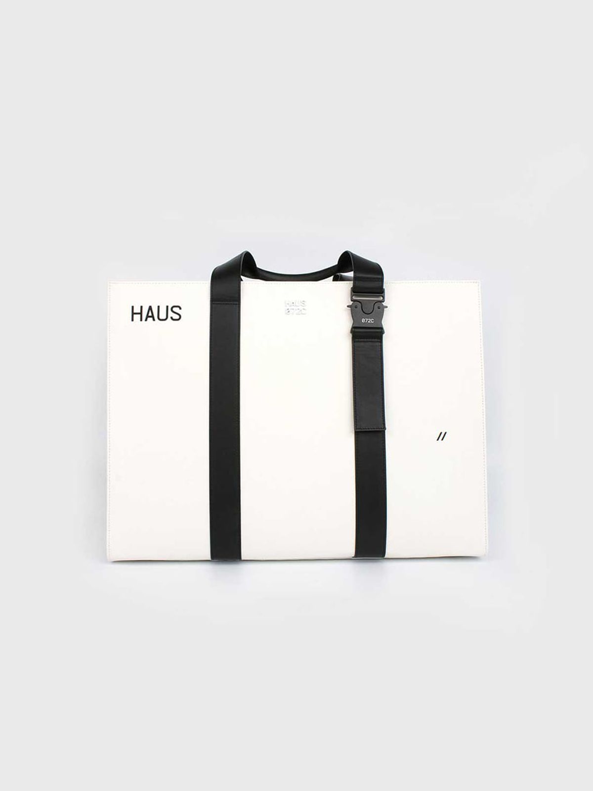 하우스공칠이씨(HAUS072C) BIG TOTE BAG WHITE