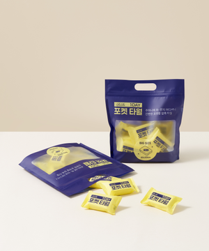 원데이 포켓 타월 15개입