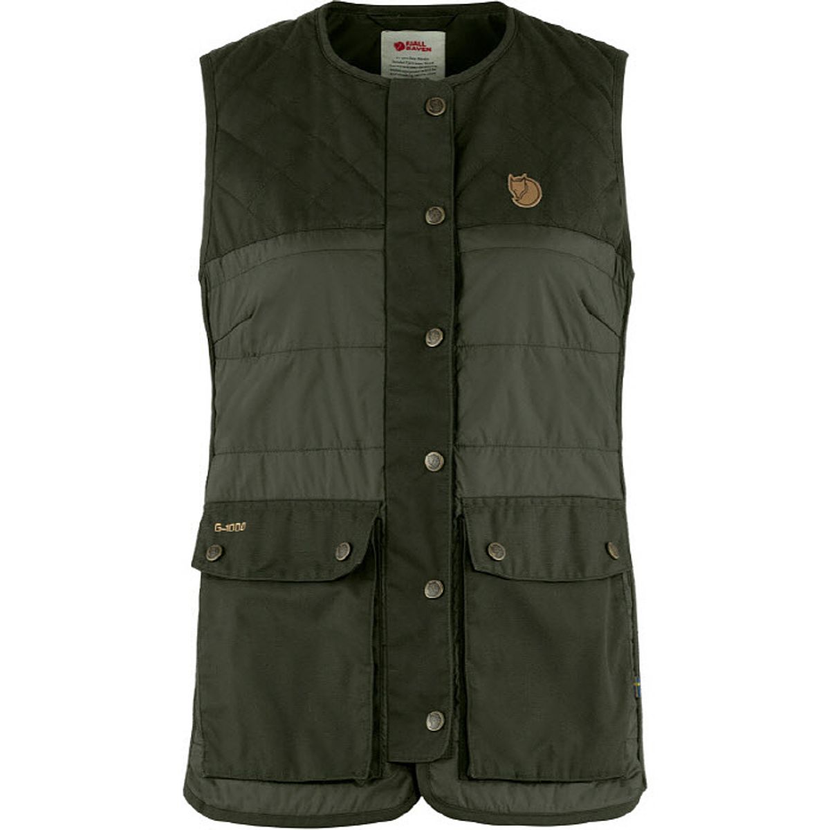 피엘라벤(FJALLRAVEN) 우먼 포레스트 울 패디드 베스트 (86373)