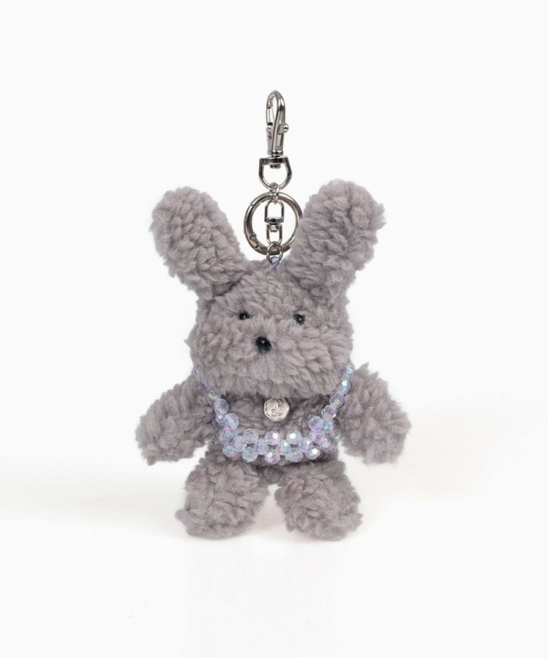 [OVERDUE FLAIR x COSYMOSY]OF POODLE KEYRING_SILVER