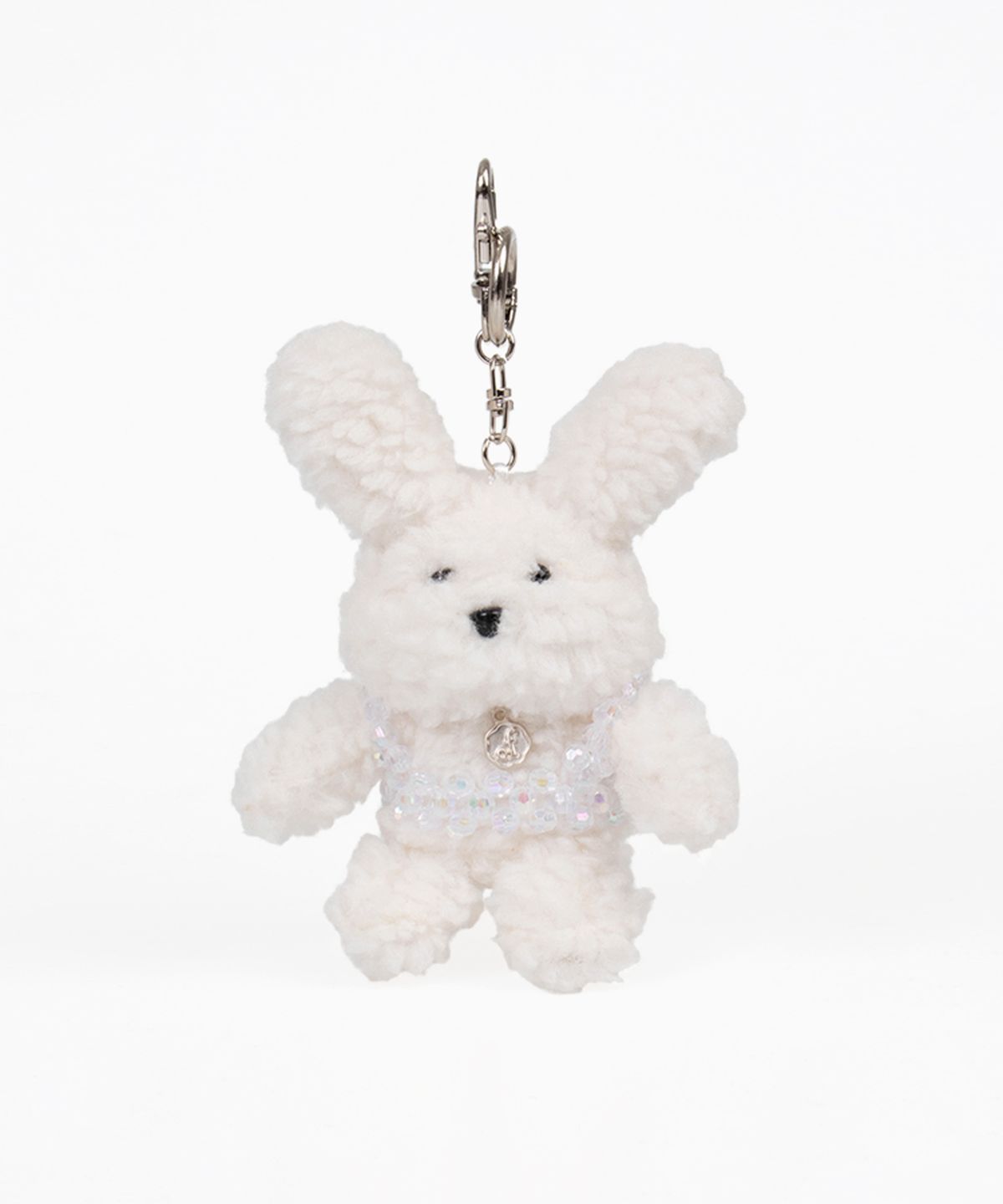 오버듀플레어(OVERDUEFLAIR) [OVERDUE FLAIR x COSYMOSY]OF POODLE KEYRING_WHITE
