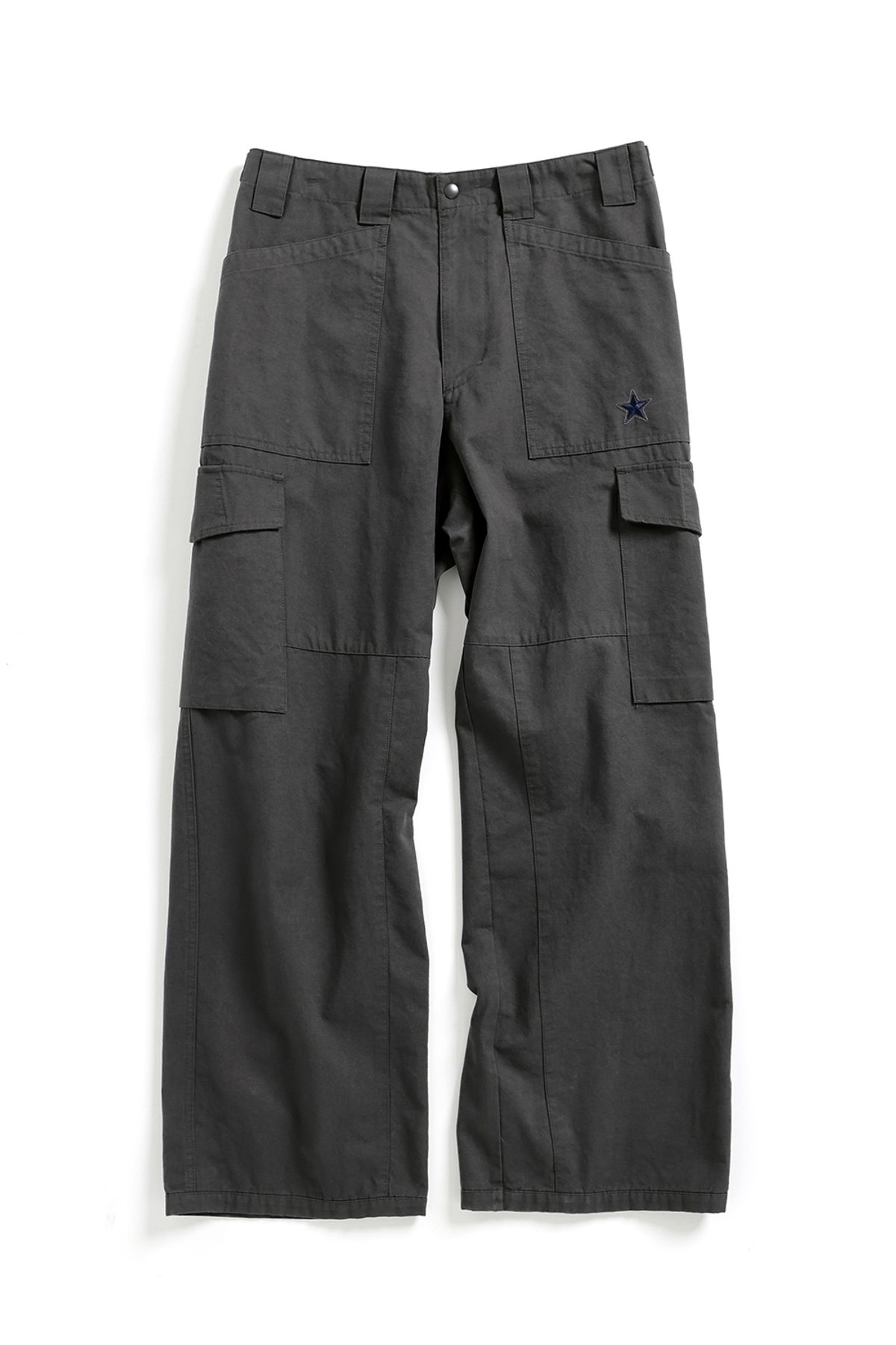해칭룸(HATCHINGROOM) VTG Star Fatigue Pants Washed Charcoal