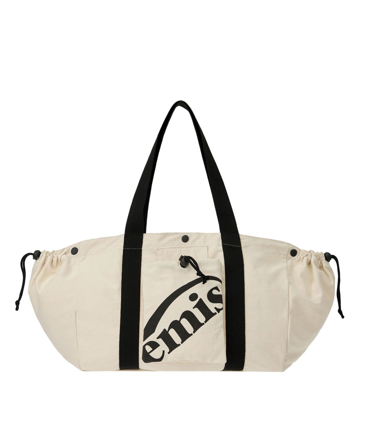이미스(EMIS) PACKABLE COTTON TOTE BAG-ECRU