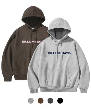 시그니처 어센틱 로고 후디-4Color