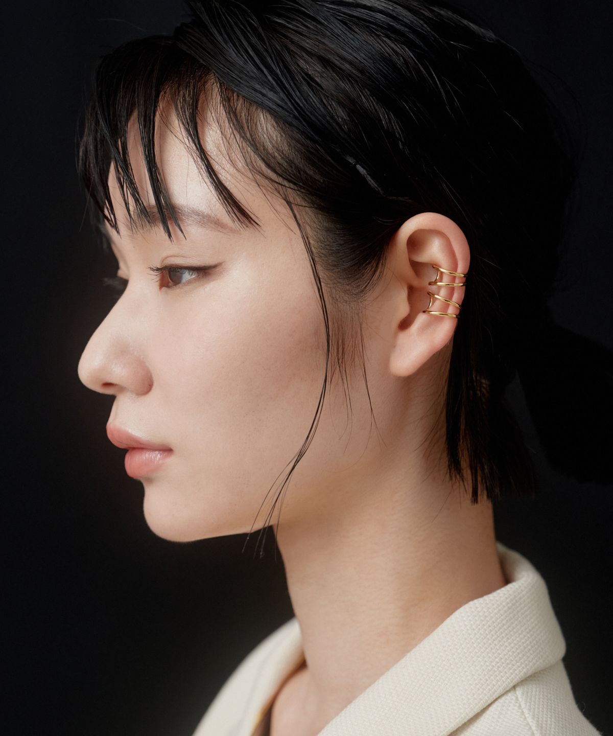 노비스도쿄(NOVICE TOKYO) 루프 이어커프 Loop Ear Cuff / Gold