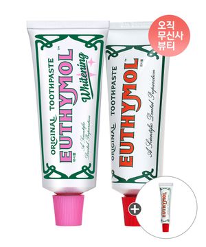 오리지널 치약 106g + 화이트닝 치약 106g + 추가증정