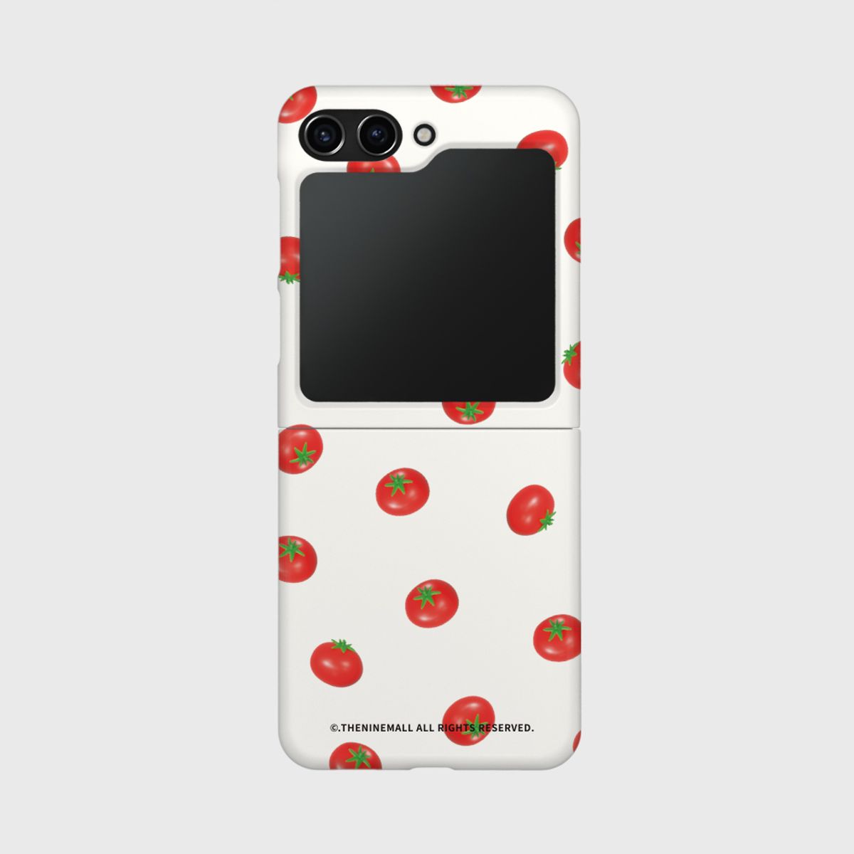 더나인몰(THE NINEMALL) mini tomato pattern Z플립 하드케이스