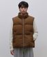 데일리 푸퍼 코듀로이 패딩 베스트 [브라운]