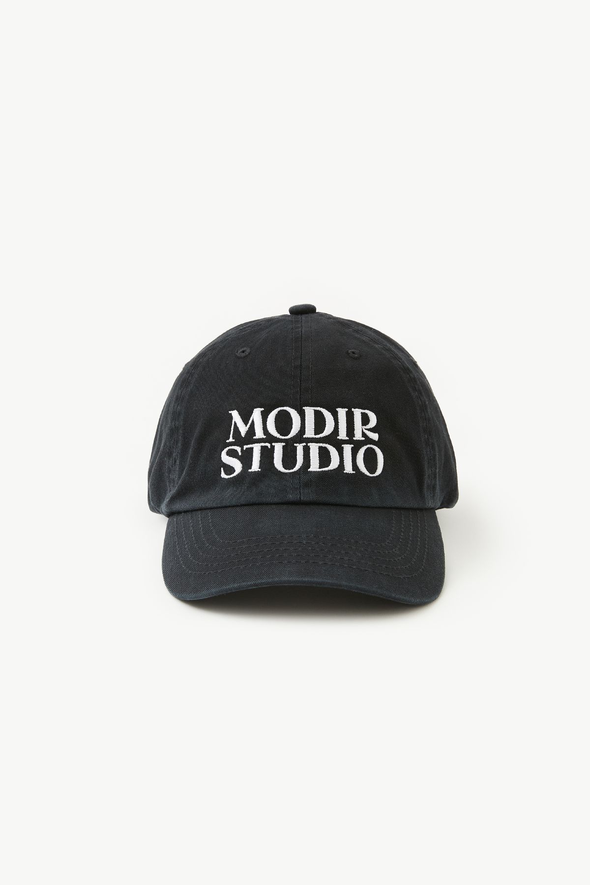 무드디렉터(MOODDIRECTOR) MODIR STUDIO 로고 볼캡 _블랙