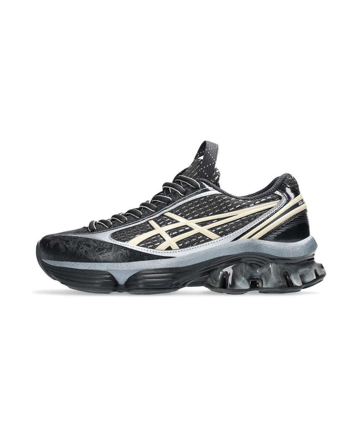 아식스(ASICS) US6-S 젤 키네틱 플루언트 - 블랙:바닐라 / 1203A748-001