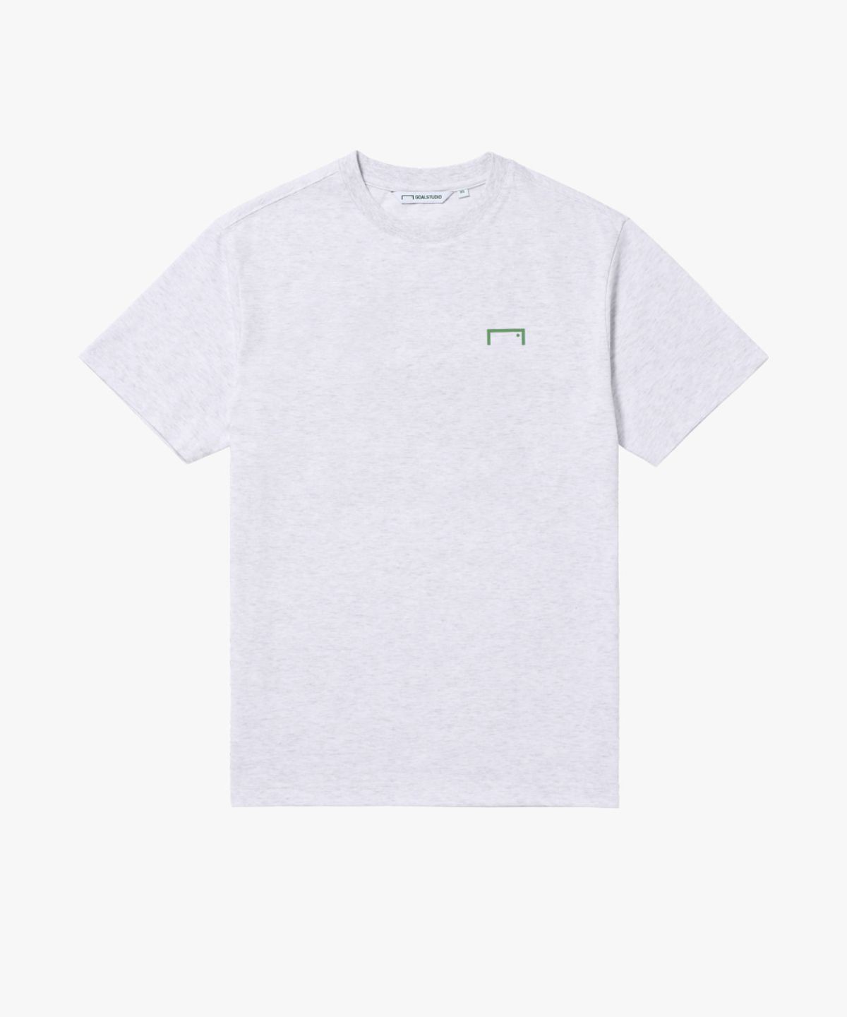 골스튜디오(GOALSTUDIO) HATTRICK GOAL TEE-MELANGE GREY