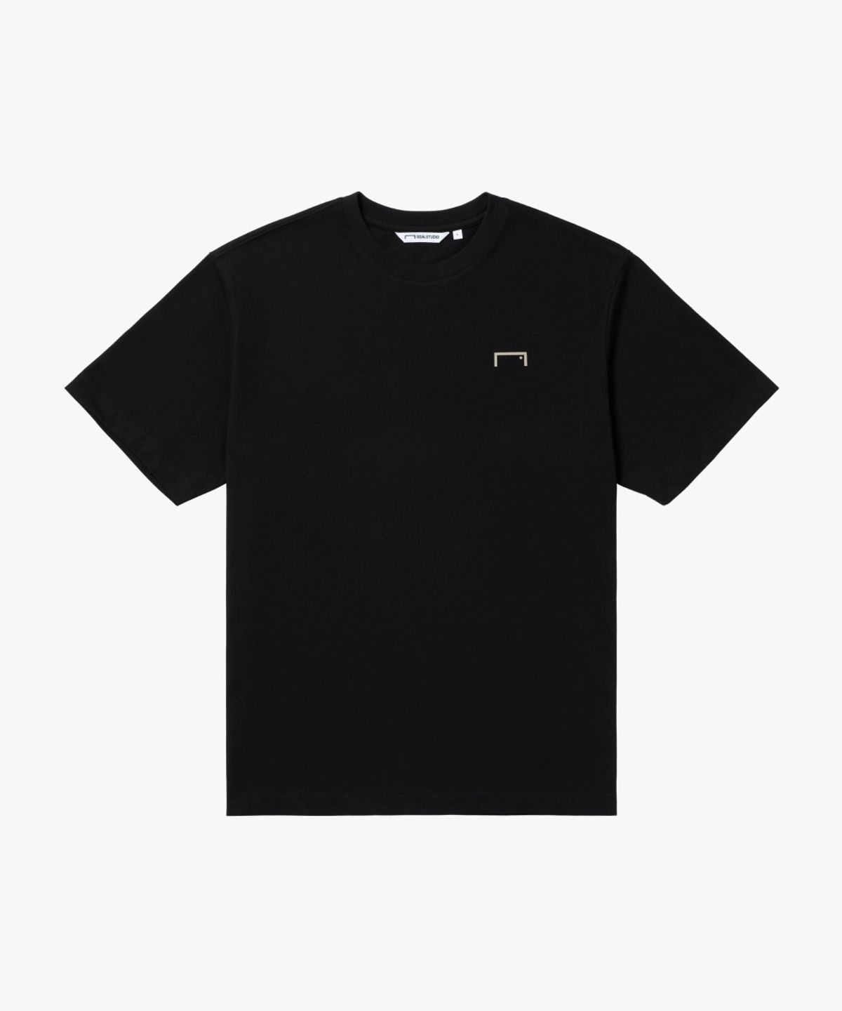 골스튜디오(GOALSTUDIO) HATTRICK GOAL TEE-BLACK