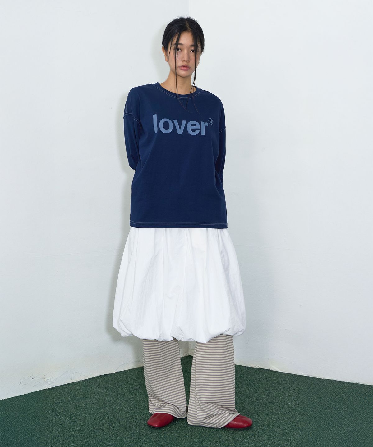 보나츠 팔레트(BONATSPALETTE) BP LOVER 베이직 롱 슬리브_6COLOR