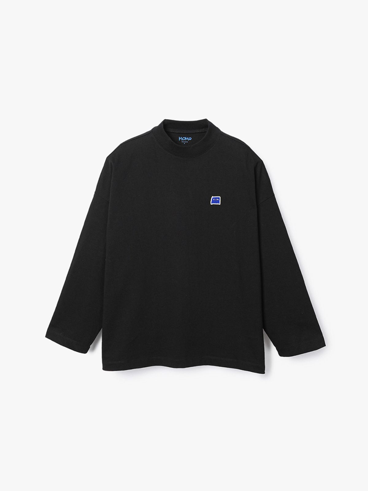 하우스공칠이씨(HAUS072C) WALTER MOMO T-SHIRT BLACK