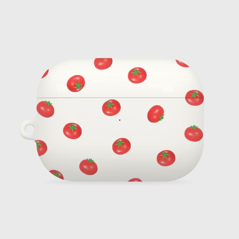 mini tomato pattern [hard 에어팟케이스 시리즈]