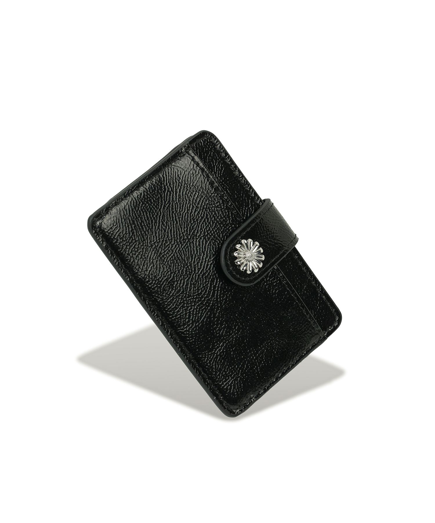 ☆LEMASQUE☆ Daisy Slim Mini Transit Card Wallet Black L08A3 MUSINSA | LEMASQUE Daisy Slim Mini Transportation Card