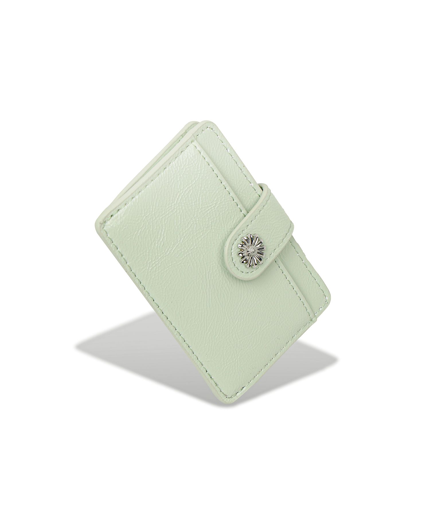 nuer Vieve Card Wallet Black Stripe/がま口 カード 財布 韓国 Restock] Vieve Card Wallet Black Stripe - nuer