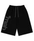 BERMUDA MAH APPLIQUE SWEATSHORT BLACK(MG2FMMPA06A)