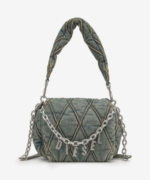 챰 D S 숄더백 - 블루 / X09597P5570HA001