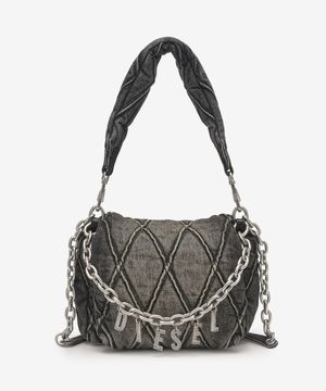 참-D-S 데님 숄더백 - 블랙 / X09597P6330T8013