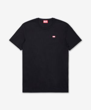 T-미에고 반소매 티셔츠 - 블랙 / A148190SKAF9XX